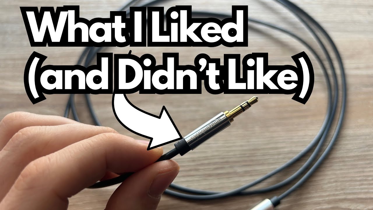 Amazon Basics Headphone Extensions cable